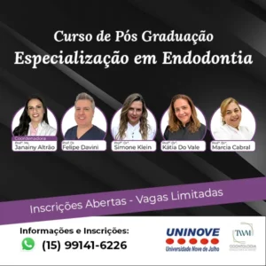 Matrícula Especialização Endodontia